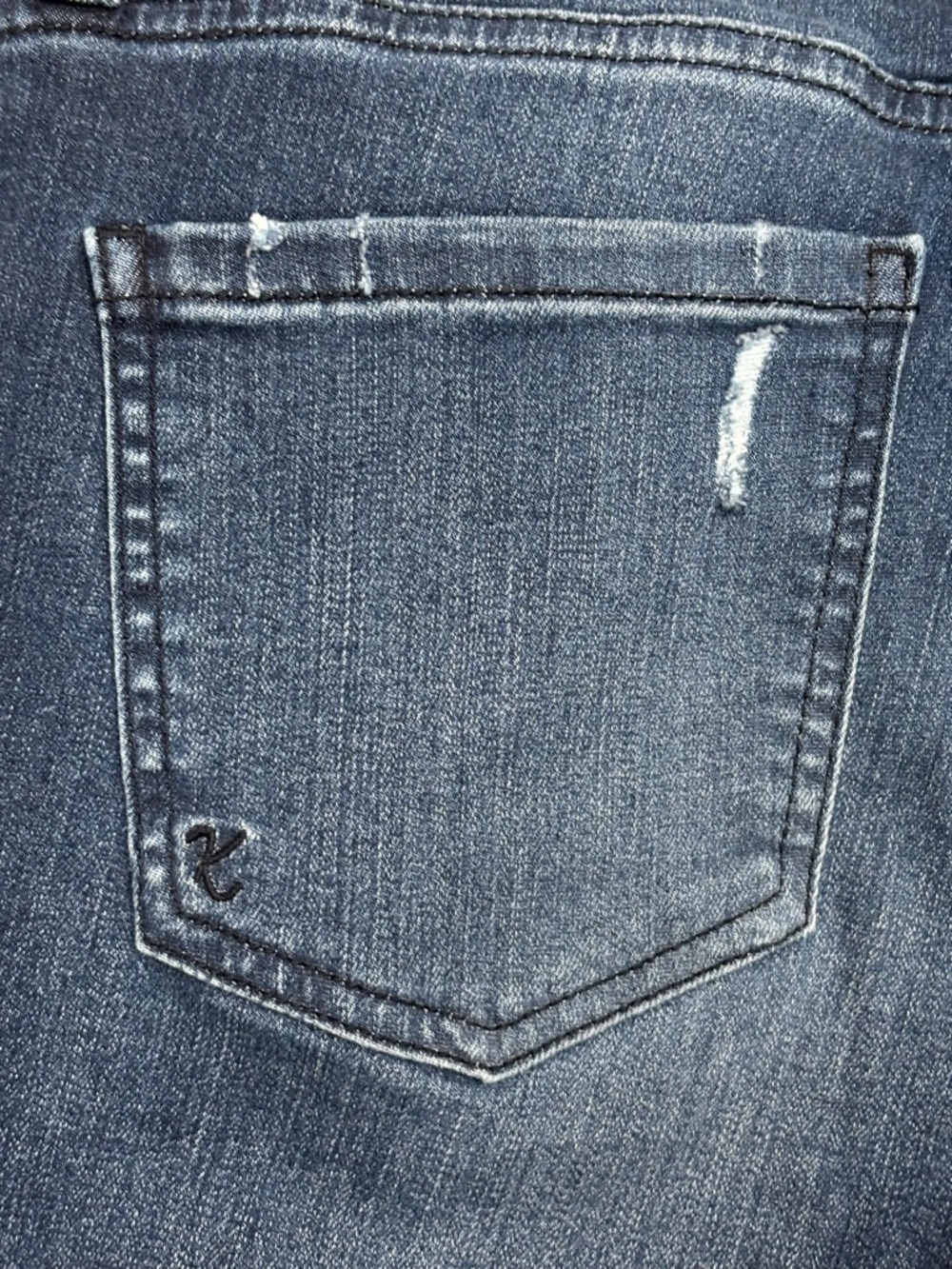 Kut From The Kloth Jeans Womens 6 Blue Donna Mid Rise Skinny Denim Flawed - Picture 9 of 15